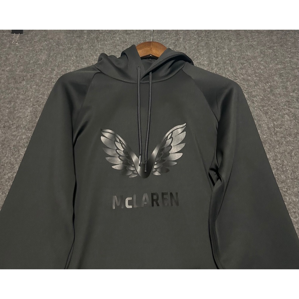 Castore mclaren hoodie mens black medium pullover performance casual
